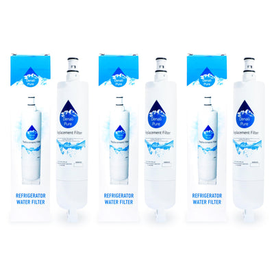3-Pack Replacement for Whirlpool ED25QFXHW02 Refrigerator Water Filter