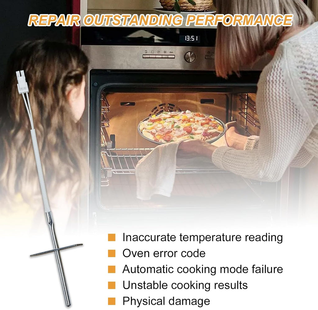 Temperature Sensor WB21T10007 Compatible With GE Stove Oven Range