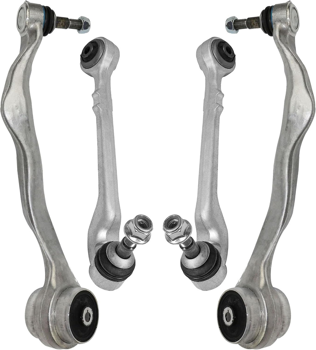 4-Piece Front Control Arm Kit for BMW 2/3/4 Series RWD Only, F22 F23 F30 F32 F33 F36; Replaces 31126852991, 31126852992, 31126855741, 31126855742