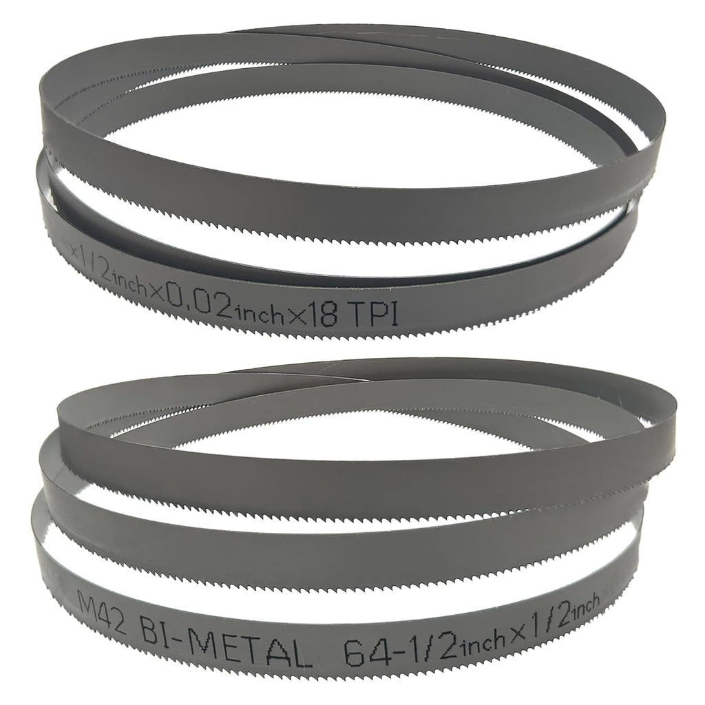 FOXBC 64-1/2 Inch Metal Cutting Bandsaw Blade 18 TPI - 2 Pack