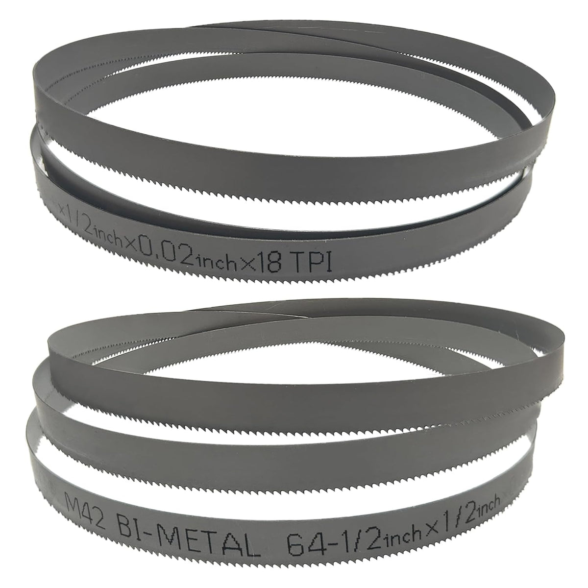 FOXBC 64-1/2 Inch Metal Cutting Bandsaw Blade 18 TPI - 2 Pack