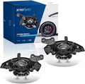 Detroit Axle - FWD Front Knuckle Hub Assemblies for 04-10 Toyota Sienna