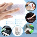 120 Pack Magic Extra Durable Sponge Eraser 3 Layer Density Cleaning Pads in Bulk Thick More Lasting Sponge Eraser for