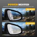 Jecoupoon Right Side Mirror Assembly Compatible with Corolla 2014-2019