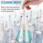Erlenmeyer Flask Cylinder Set 50-250mL with Dropper