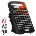 20 Miles Solar Powered Electric Fence Charger, 0.32J for Gardens, Livestock