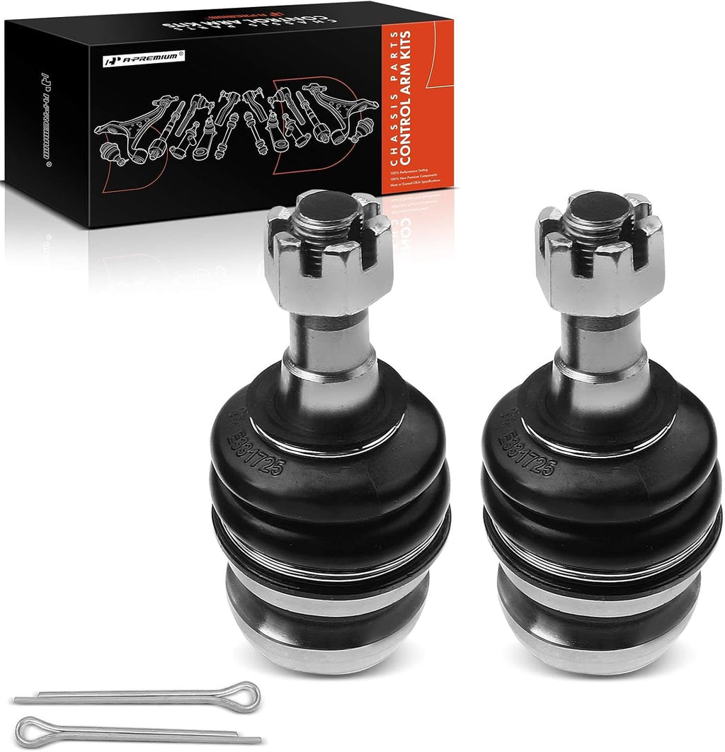 A-Premium 2-Pack Front Lower Ball Joint, Compatible with Subaru, Saab