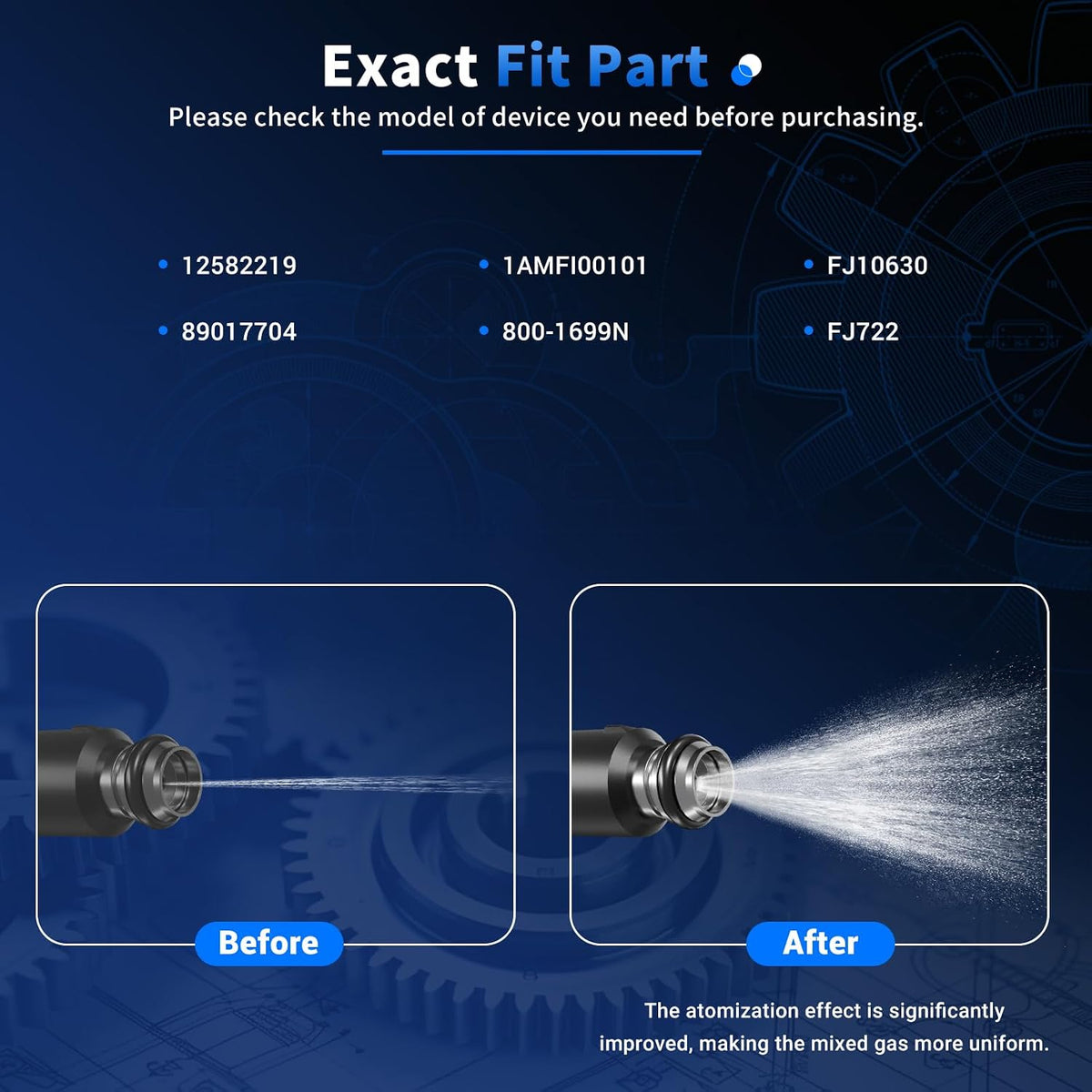 4Pcs Fuel Injectors Fit for Chevrolet Cobalt Pontiac G5 Pursuit
