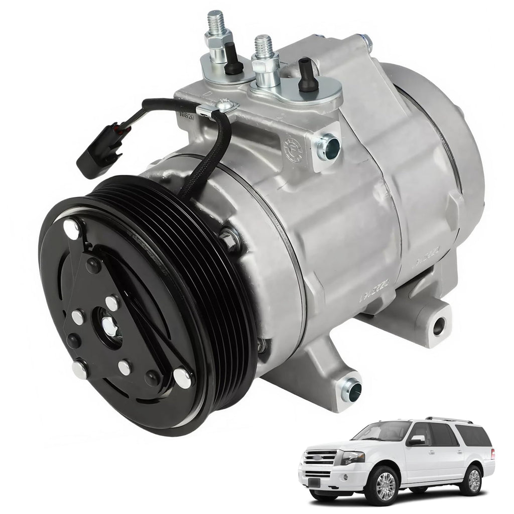 AC Compressor Fits for Ford Expedition 2007-2014, Lincoln Navigator