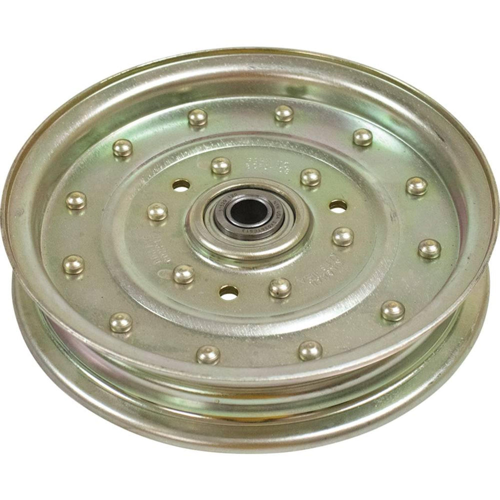 Rareelectrical Flat Idler Pulley Fits Ferris 5900708 Zero Turn