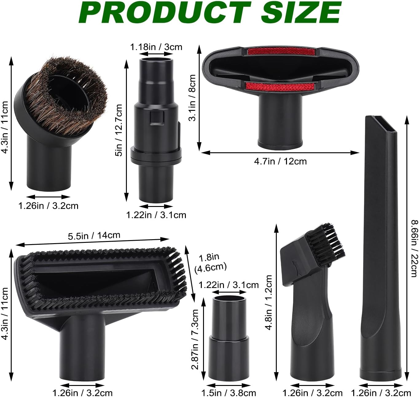 Vacuum Attachments Accessories for Shark Navigator NV350 NV351 NV352, Rocket HV301 HV322 HV371 & Rotator NV500 Series