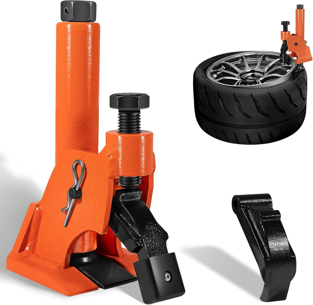 Manual Tire Bead Breaker, 38"-42" Tires Changer Tool with Rubber Pad