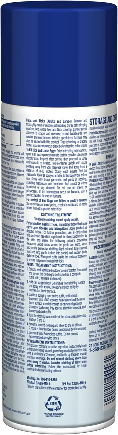 Good Night Bed Bug Spray, 16oz | Odorless, Water-Based, EPA Registered | Eliminates Bed Bugs, Lice, Ticks, Fleas