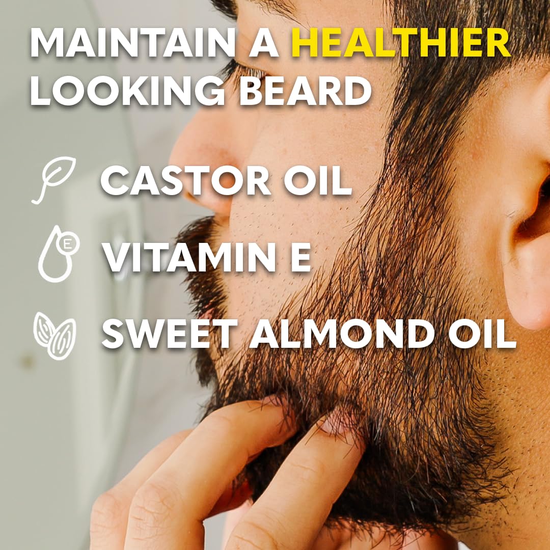 Beard Kit for Men - Grooming & Care Kit - Cedar & Sandalwood Oil, Sandalwood Balm, Boar Bristle Brush, Comb, Trimming