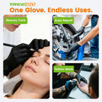Black Disposable Nitrile Gloves, 6 Mil, X-Large, 100 Count