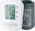 Upper Arm Blood Pressure Monitor Auto Digital for Home Use (White) | Blood Pressure Machine,One-Button Design BP