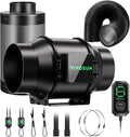 G6 Air Filtration Kit, Inline Fan, Controller, Carbon Filter, Duct | AeroZesh Inline Fan, Speed Controller, Carbon