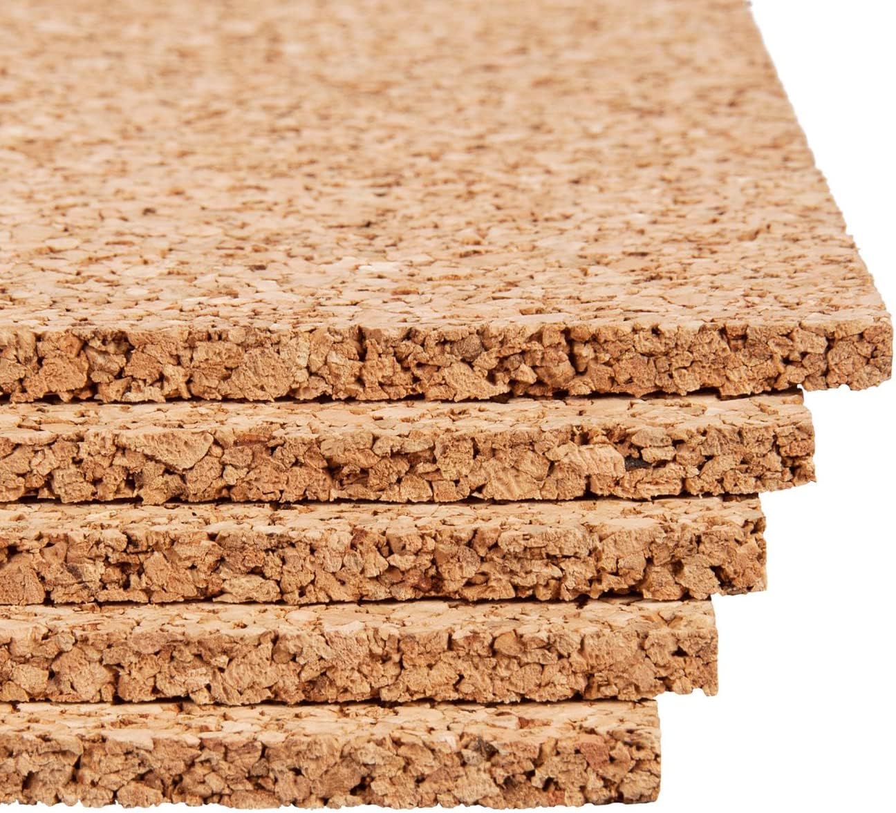 70-175 Natural Cork Underlayment Sheets - 2 ft. Wide x 3 ft. Long x 6 mm Thick - 300 sq. ft. (50 sheets/pack)