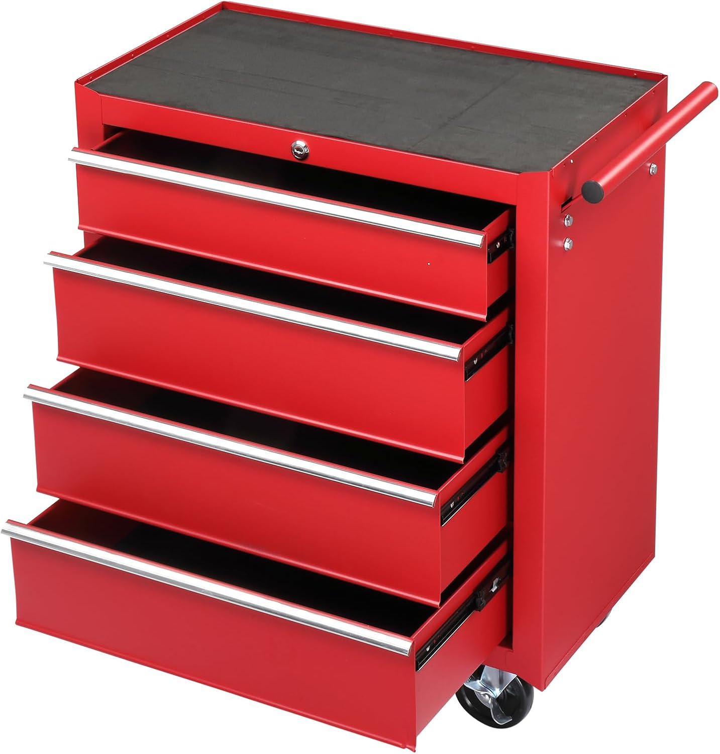Rolling Tool Chest, Rolling Tool Box Storage Cabinet, Heavy Duty Utility Cart with Wheels, Design for Garage