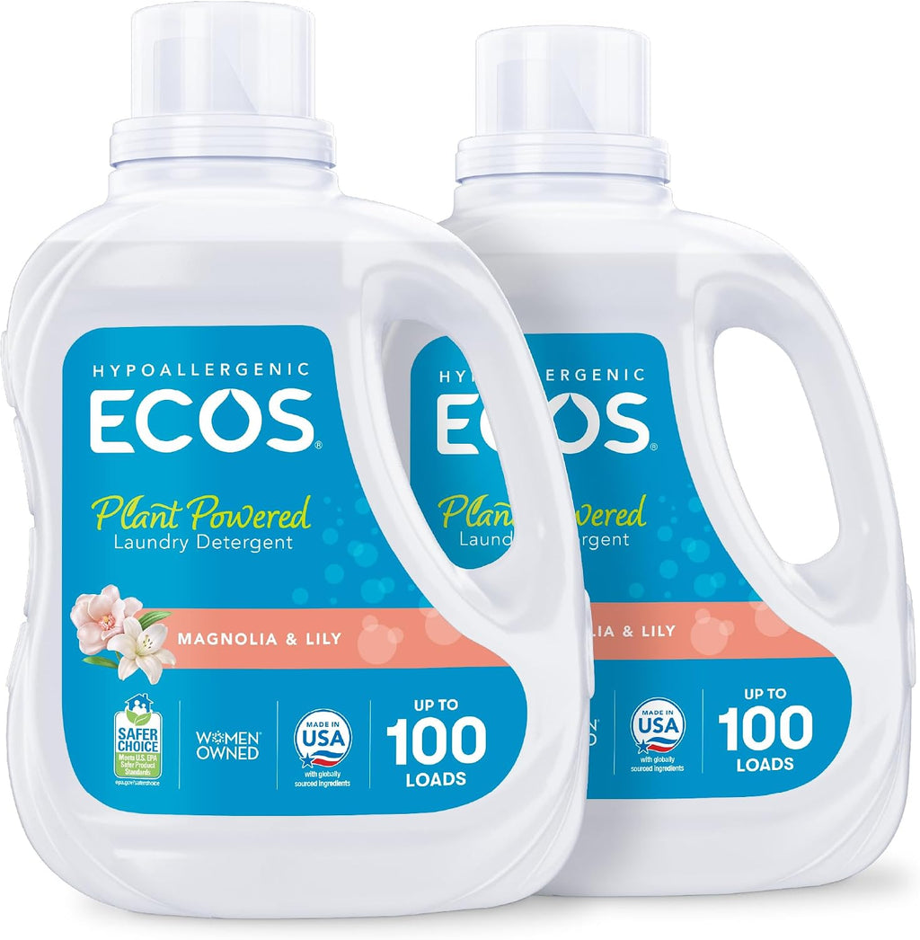 Laundry Detergent Liquid, Magnolia Lily, 100 Fl Oz (Pack of 2)