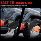 5 Inch Dual Action Polisher – 16mm Long Orbit Random Orbital Buffer with 6 Variable Speeds (1000-5500 RPM)