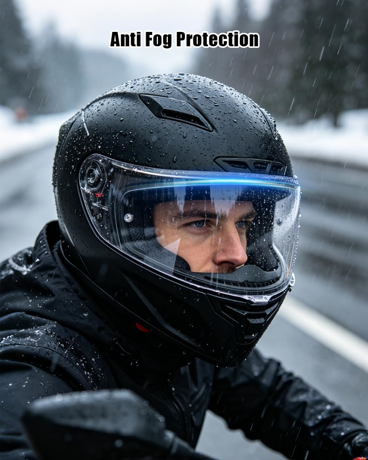 Anti-Fog Insert Fit for Shoei Helmet Visors CWR-1 CW-1 and CNS-1 | Fit for GT-Air II Neotec 3 Neotec II RF-SR Neotec