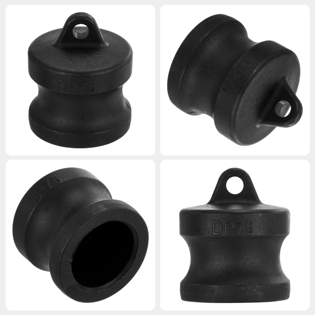 Kozelo Type DP 3/4" Poly Dust Plug Cam Lock Hose Fitting