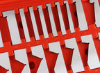 Accusize 17 Pc Precision Angle Block Set, Hardened Steel