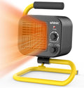 Garage Heaters for Indoor Use, Metal Portable Space Heater with Thermostat, Greenhouse heater, Adjustable Head