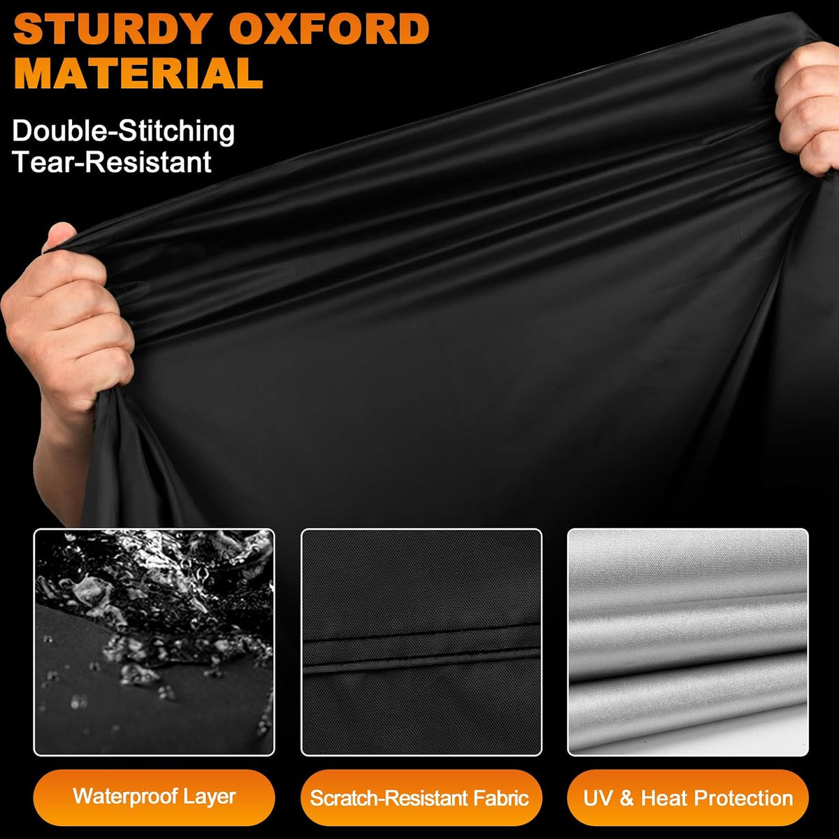 Motorcycle Cover Waterproof Outdoor All Weather Protection
