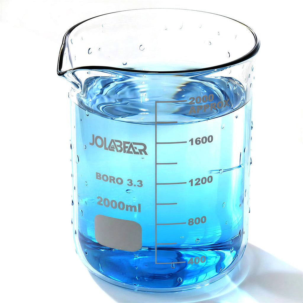 2000mL/2L Graduated Lab Glass Beaker