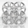 4pc 17" 5 V Spoke Front/Rear Wheel Skins for Toyota Rav4 19-25 - Chrome