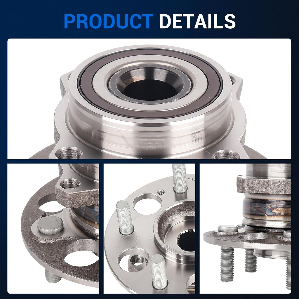 Autoround 512632 Rear Wheel Hub Assembly Fits Honda CR-V 2017-2022