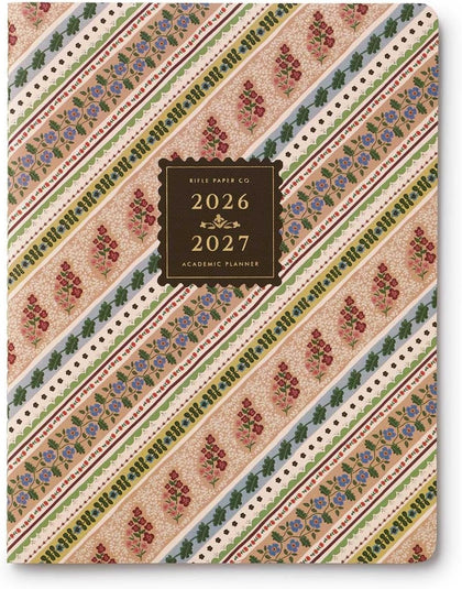 2027 Paisley 12-Month Academic Appointment Notebook, Aug. 2026 - July 2027, Thread-Stitch Binding, 9.75" L x 7.75" W
