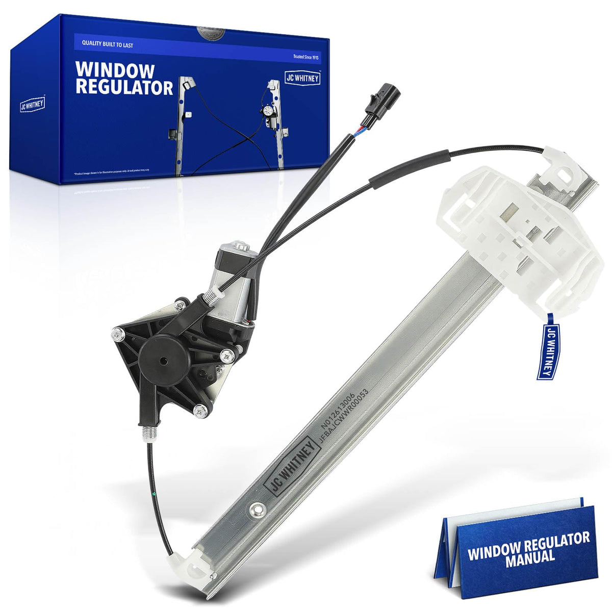JC Whitney Rear Right Power Window Regulator w/Motor Assembly