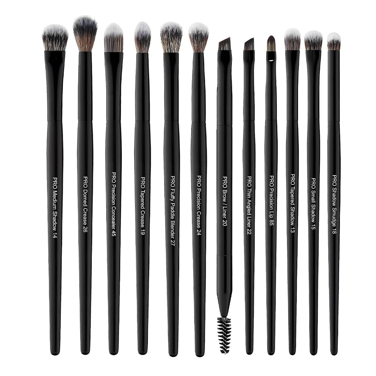 12Pcs Professional Eyeshadow Makeup Brush Set