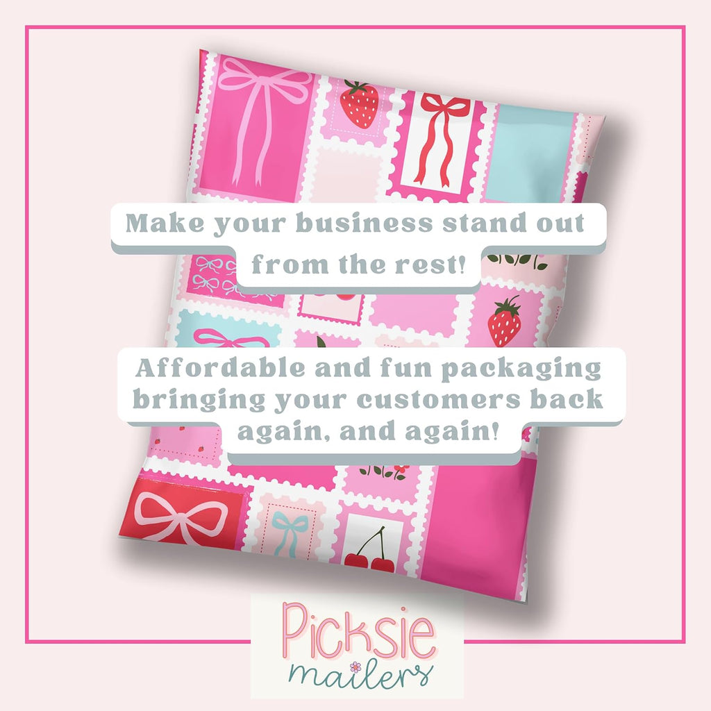 Cute 6x9 Poly Mailer Packaging Bags for Small Business