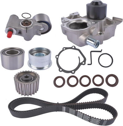 Engine Timing Belt Water Pump Kit Replacement for 2006-2012 Subaru Forester, Impreza, Legacy, Outback EJ253 2.5L H4 Engine # TKF-006 TCK304 TCKWP304A 21111AA280