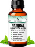 Essential Oil Breathe Blend for Diffuser, Humidifier, Aromatherapy & Rub with Peppermint & Eucalyptus Oils