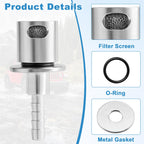 19-174 Fuel Tank Vent Valve Tank Roll over Valve Kit with Bracket
