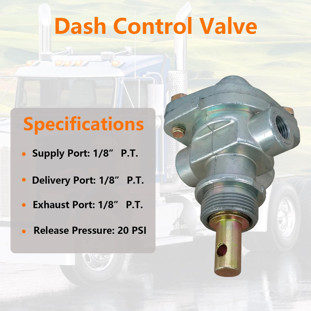 ZUVELLO 276566 PP-1 Parking Emergency Brake Dash Push Pull Control Valve