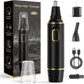 Nose Hair Trimmers for Men，Rechargeable Hair Trimmer 2 in 1 Painless Multifunctional Ear and Nose Hair Trimmer with