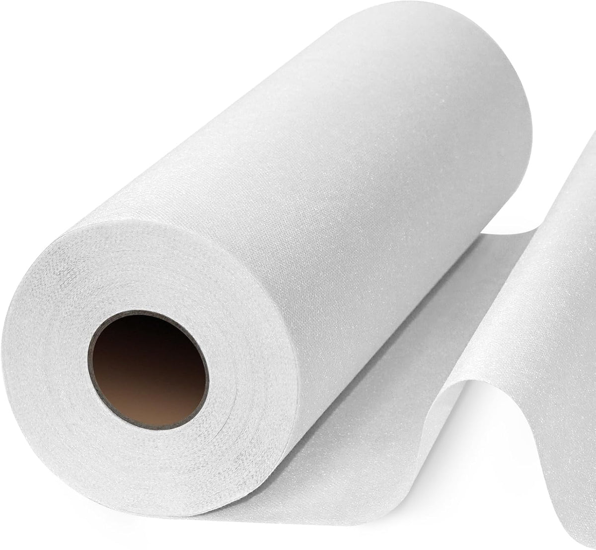 11.6"x30yd Medium Weight Non-Woven Fusible Interfacing for Sewing | Available in Black and White; Fusible Interfacing