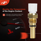 A-Premium Engine Coolant Temperature Sensor Compatible with Toyota, Lexus