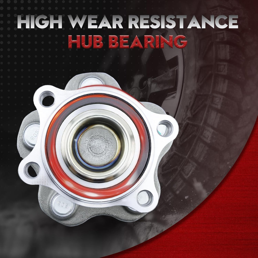 Betthand 512388 Pair Rear Wheel Bearing Hub for 2007-2018 Nissan Altima