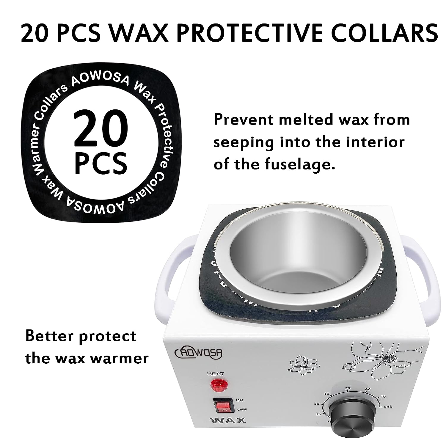 Professional Waxing Kit Wax Warmer Single Pot Wax Heater for Hair Removal | Single Pot Waxing Warmer with Non-Stick