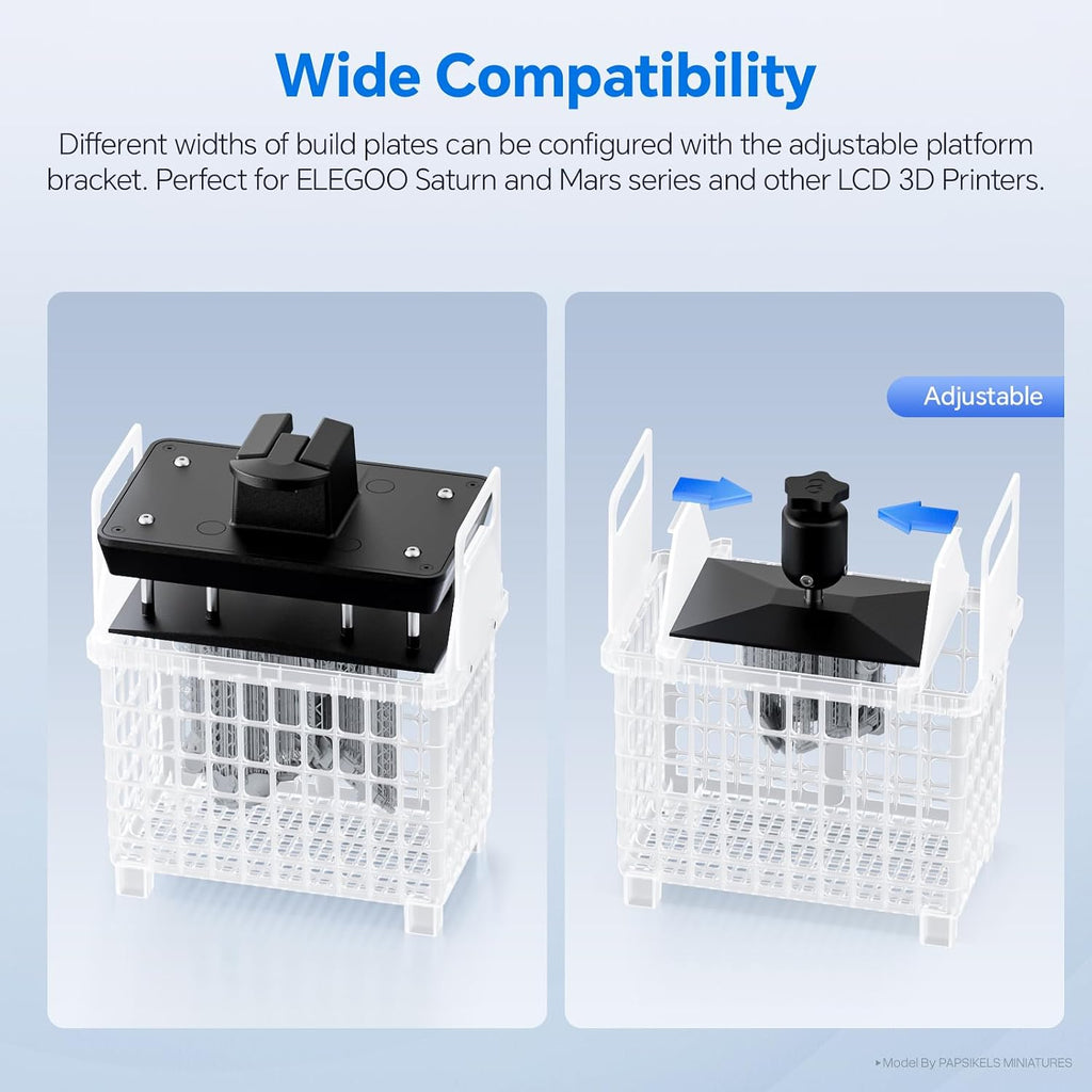 Mercury Plus 3.0 Larger Wash and Cure Station, Resin Curing Machine | for LCD/SLA/DLP 3D Printing Models, Best for