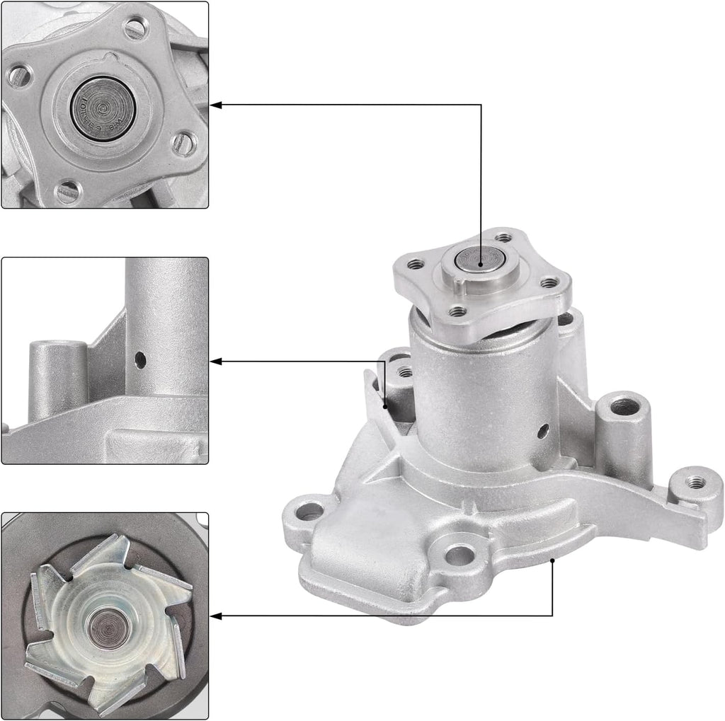 AULINK 2510023002 Water Pump For Hyundai Elantra Tucson Tiburon 1996-2012