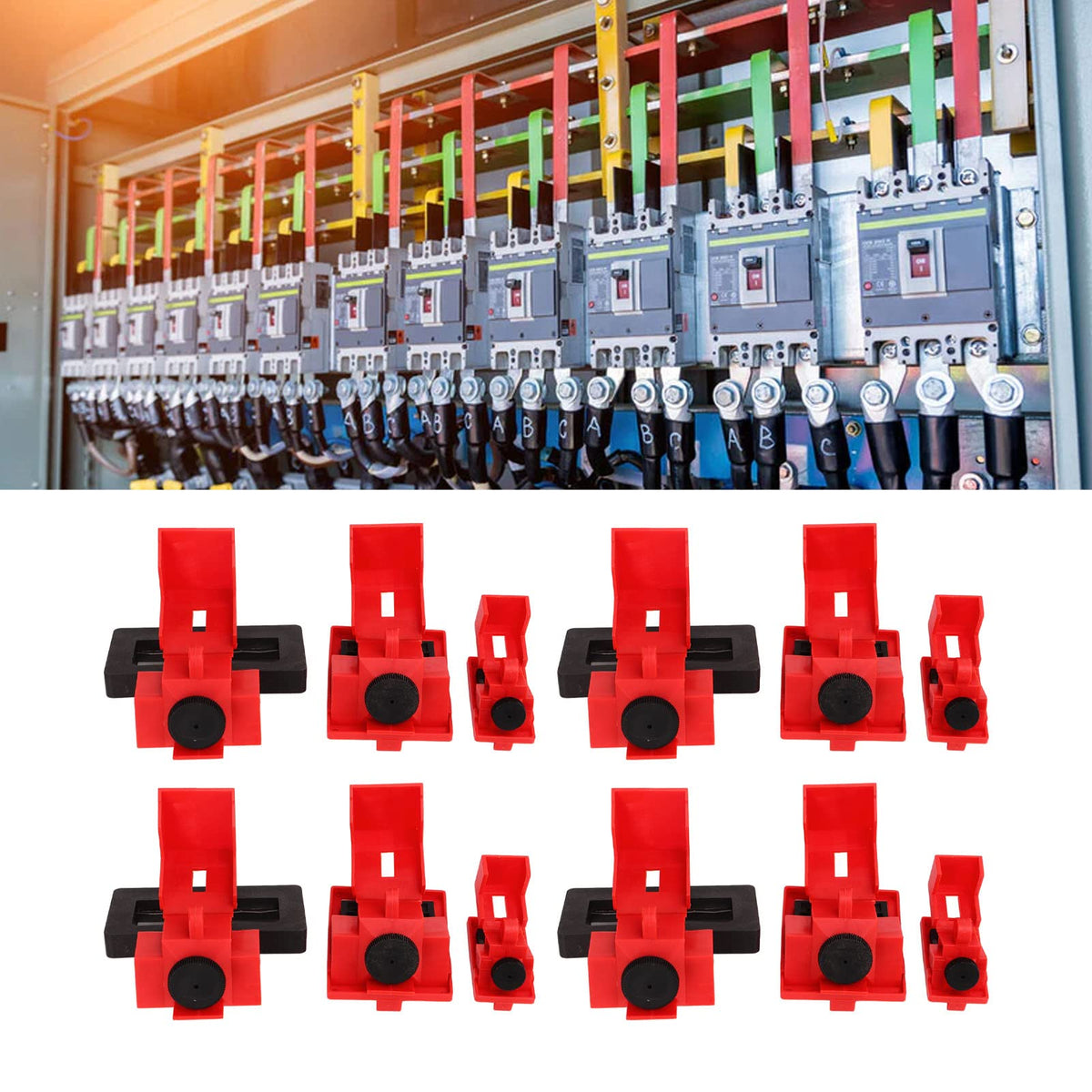 Circuit Breaker Lockout Device 3 Sizes 16.5mm 41mm 70mm