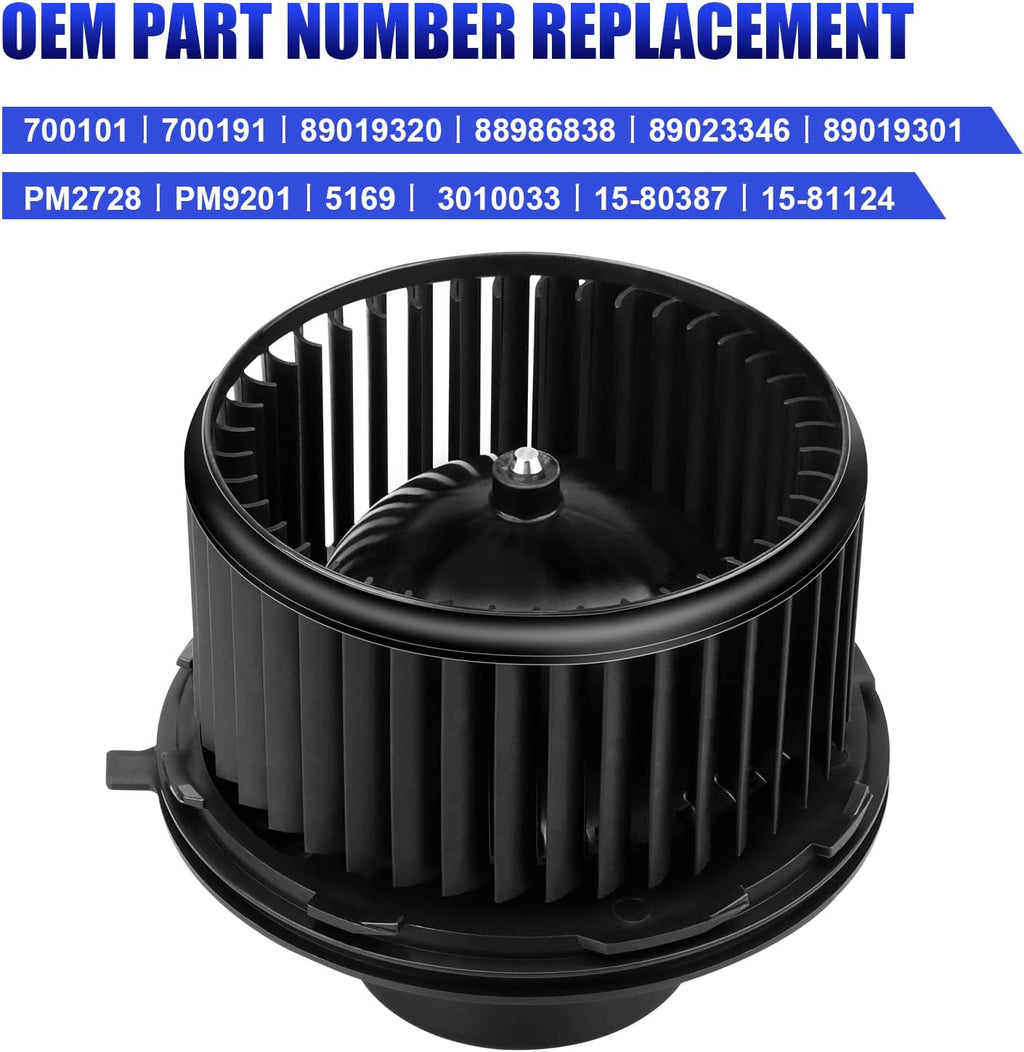 AC Blower Motor 700191 for Chevy Silverado Suburban GMC Sierra 2003-2006